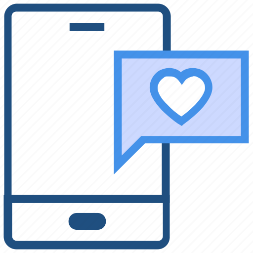 Chat, love, message, mobile, smartphone, valentine’s day icon - Download on Iconfinder