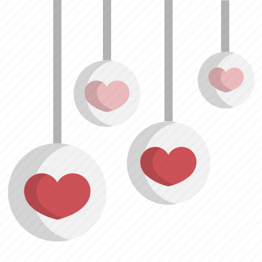 Ball, bubble, decorate, decoration, heart, love, valentine icon - Download on Iconfinder