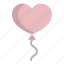 air, balloon, bubble, decorate, decoration, heart, valentine 