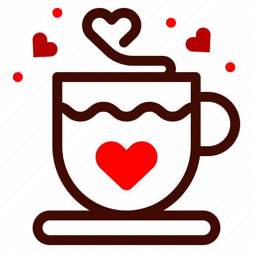 Tea, heart, coffee, cup, love icon - Download on Iconfinder