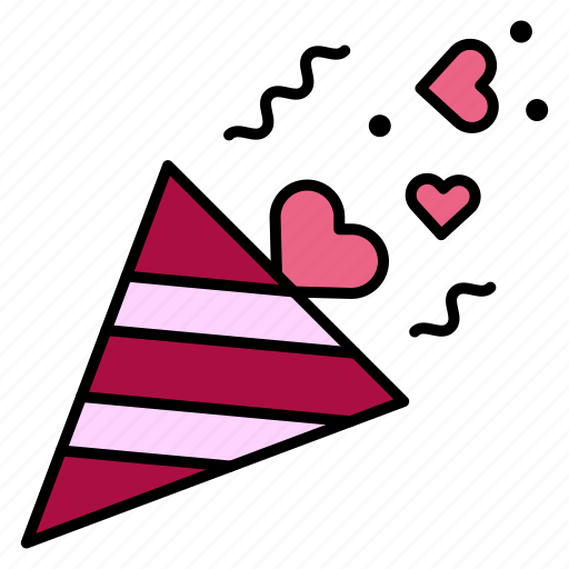Confetti, celebration, birthday, party, and icon - Download on Iconfinder