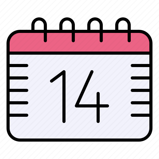 Calendar, date, time, schedule, valentine, day, administration icon - Download on Iconfinder