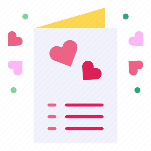 Invitation, card, heart, love, marriage icon - Download on Iconfinder