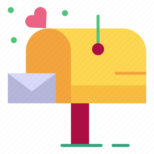 Mailbox, letter, lettterbox, post, love icon - Download on Iconfinder