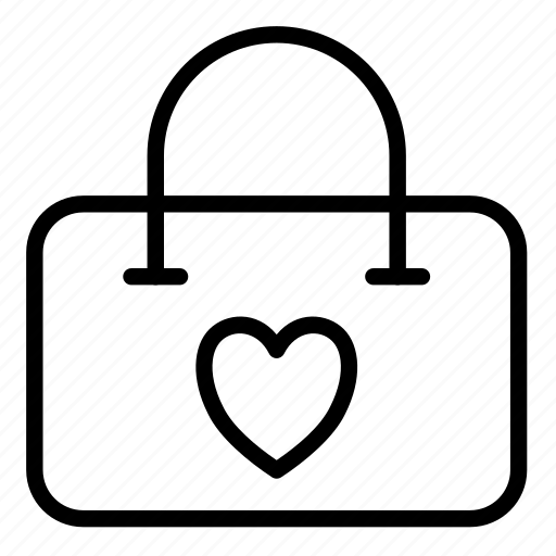 Love, day, heart, valentine, happy, romantic, bag icon - Download on Iconfinder