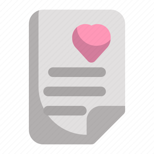Valentine, romance, love, letter icon - Download on Iconfinder