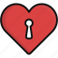 heart, key, lock, love, romance, valentine, valentine&#x27;s day 