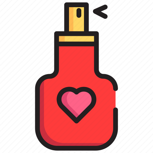 Valentines, heart, love, romantic, romance, parfume icon - Download on Iconfinder