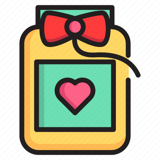 Valentines, jar, heart, love, romantic, romance icon - Download on Iconfinder