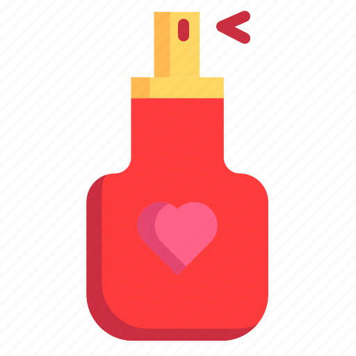 Valentines, heart, love, romantic, romance, parfum icon - Download on Iconfinder