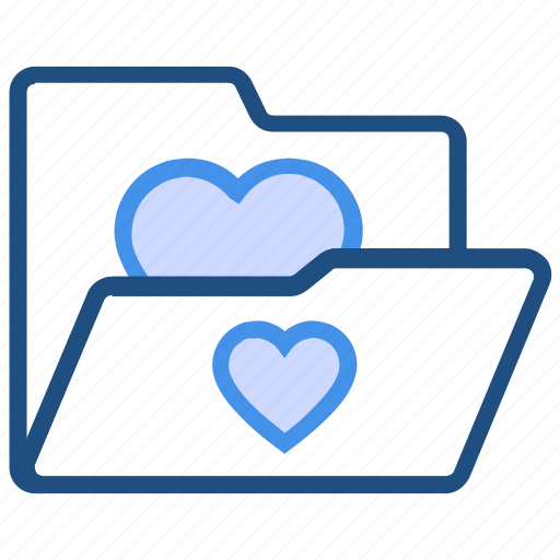 Bookmarks, favorite, folder, heart, like, love, valentine’s day icon - Download on Iconfinder