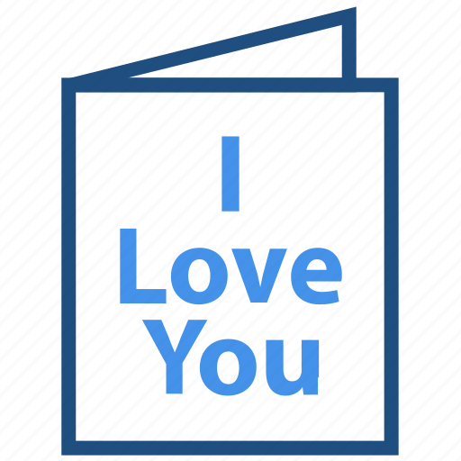 Card, i love you, love card, propose card, valentine card, valentine’s day icon - Download on Iconfinder