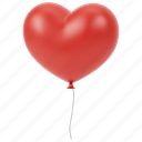 balloon, heart, valentine, valentines, wedding, romantic, romance, love
