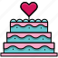 cake, feast, heart, love, valentine, valentine&#x27;s day 