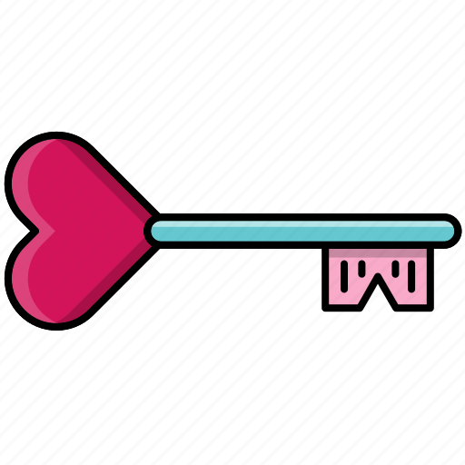 Feast, heart, key, love, valentine, valentine's day icon - Download on Iconfinder