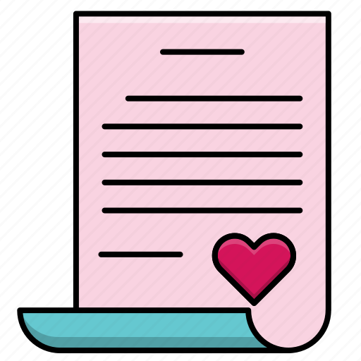 Feast, heart, letter, love, paper, valentine, valentine's day icon - Download on Iconfinder