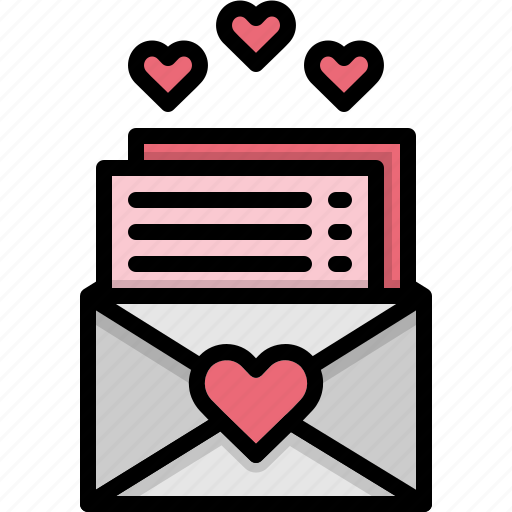 Card, heart, invitation, letter, love, valentines, wedding icon - Download on Iconfinder