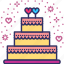 cake, celebration, couple, decoration, love, valentines, wedding 