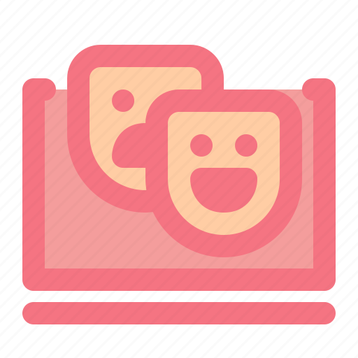 Comedy, online, streaming, stand up comedy icon - Download on Iconfinder