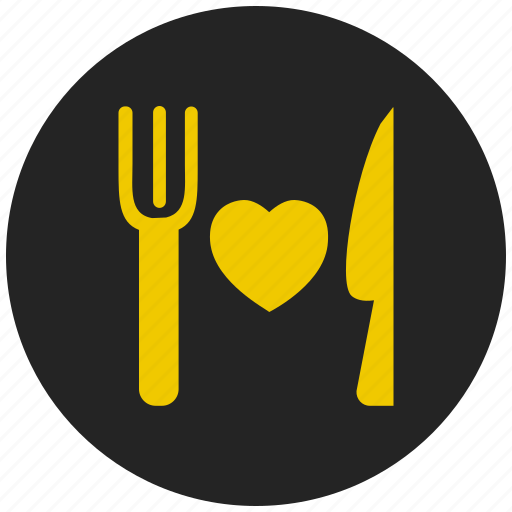 Buffet, cutlery, dinner plate, fork and knife, hotel, restaurant, romantic dinner icon - Download on Iconfinder