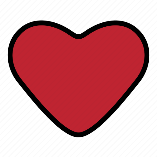 Heart, shape, romance, valentine icon - Download on Iconfinder