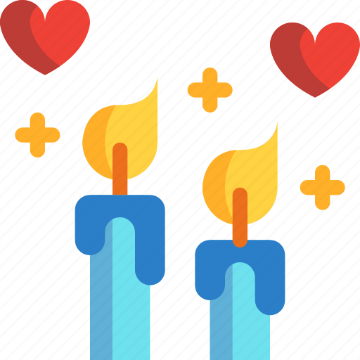 Candle, day, night, romantic, valentines icon - Download on Iconfinder