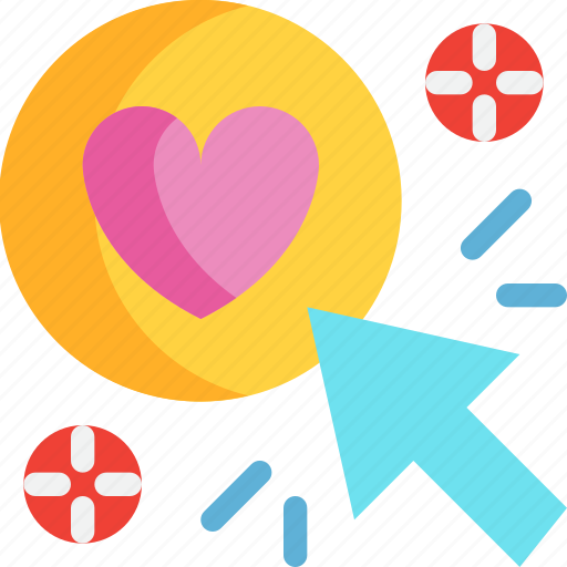 Click, day, heart, love, valentines icon - Download on Iconfinder