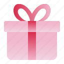 gift, box, valentine, present, package