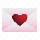 mail, valentine, heart, shape, romance, paper, envelope, message