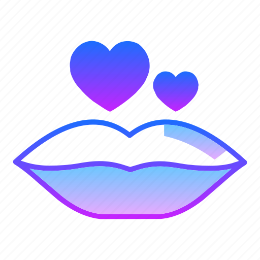 Female, feminine, kiss, lip, love, mouth, valentines day icon - Download on Iconfinder