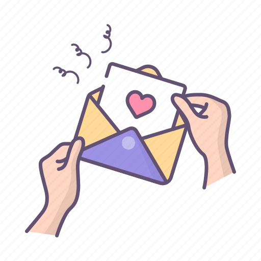 Letter, love, message, valentines, valentines day icon - Download on Iconfinder