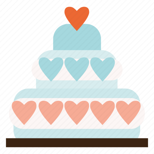 Cake, valentine, wedding, valentines icon - Download on Iconfinder