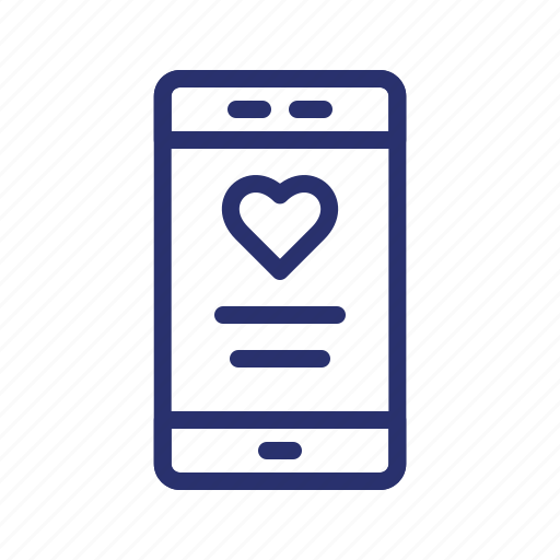 Heart, love, pink, red, smartphone, valentine icon - Download on Iconfinder