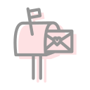 mailbox, valentines, day, email, letter, mail, valentine 