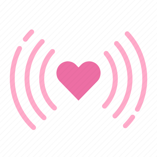 Network, love, sign, wifi, valentines, romance, signal icon - Download on Iconfinder