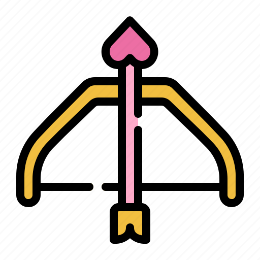 Arrow, bow, shot, aim, valentines, arrows, pointer icon - Download on Iconfinder