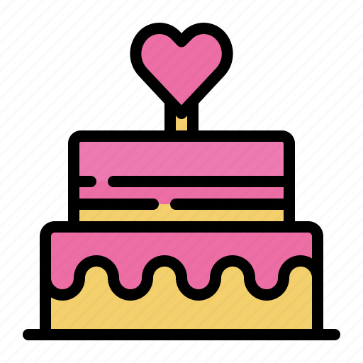 Celabration, dessert, sweet, party, valentines, cake, birthday icon - Download on Iconfinder