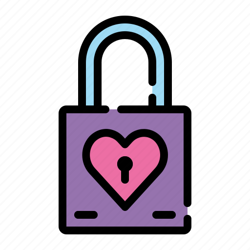 Protection, safty, guard, lock, valentines, key, protect icon - Download on Iconfinder