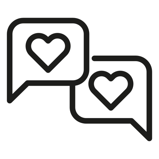 Valentines, chat, heart, love, valentines day, loving, messages icon - Free download