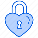 dating, love, heart, lock, privacy