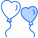 love, balloons, balloon, heart, valentine, anniversary, valentines