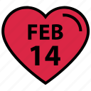 14 february, heart, like, love, romance, valentine’s day
