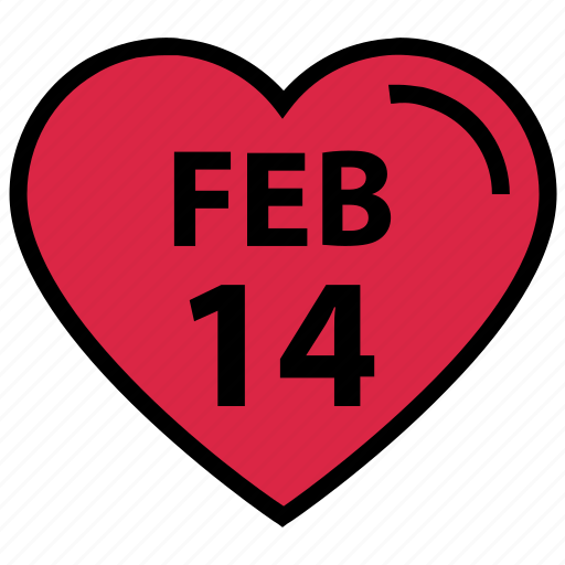 14 february, heart, like, love, romance, valentine’s day icon - Download on Iconfinder