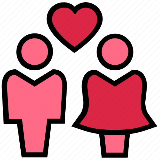 Couple, heart, love, marriage, romance, valentine’s day icon - Download on Iconfinder