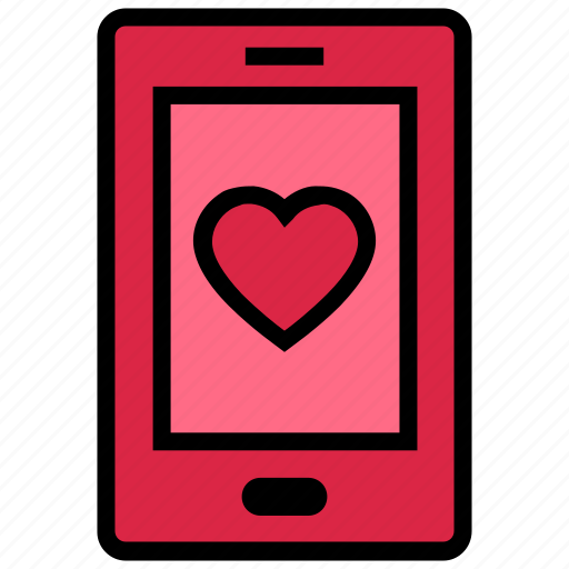 Favorite, heart, love, mobile, smartphone, valentine’s day icon - Download on Iconfinder
