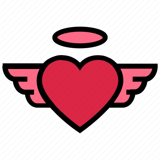Fly, heart, love, valentine’s day, wedding, wing icon - Download on Iconfinder