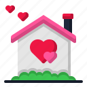 house, family, valentines, real, estate, home, heart, love