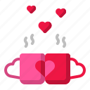 valentines, love, mugs, relationship, romance, couple, cup