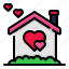 house, family, valentines, real, estate, home, heart, love 