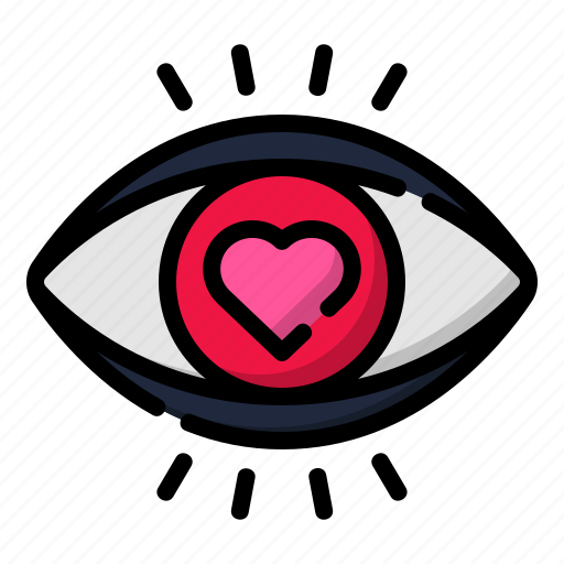 In, love, sight, valentines, day, view, heart icon - Download on Iconfinder
